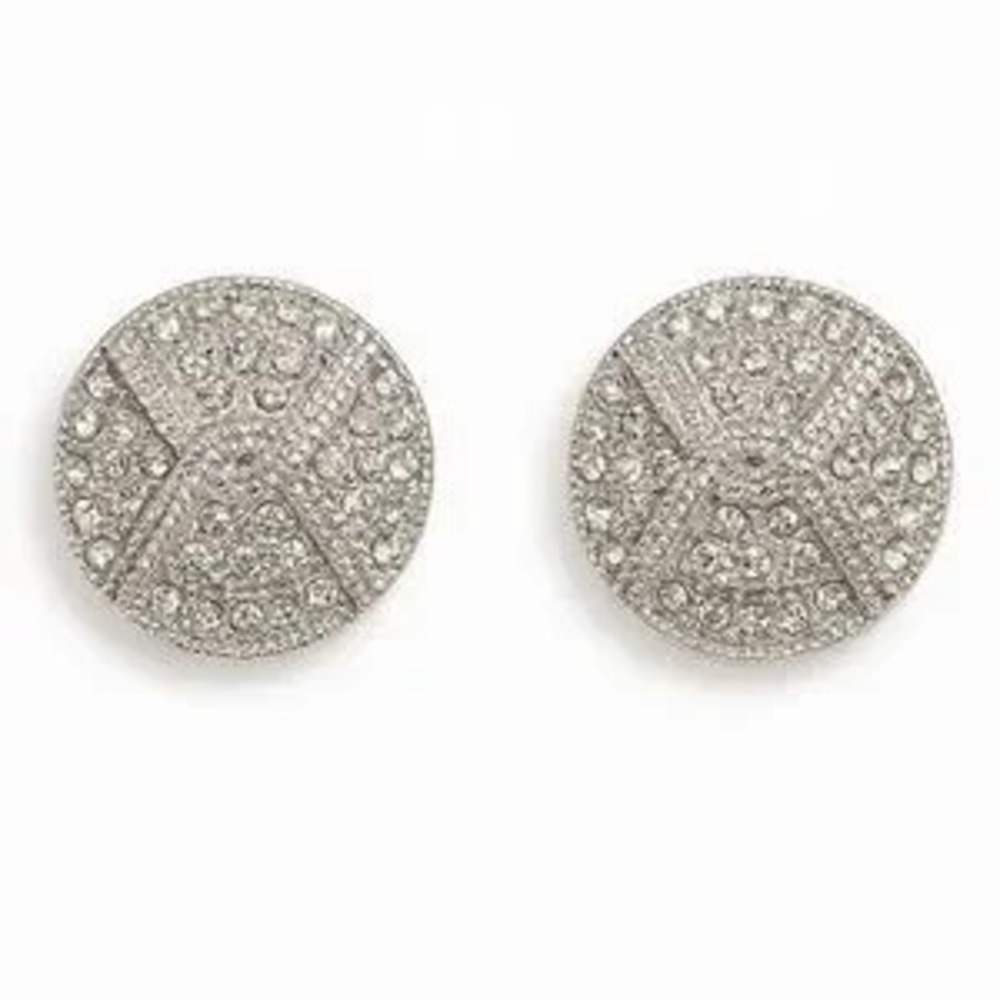 ?? Trendy Style Sparkling Silver Earrings with Zirconia